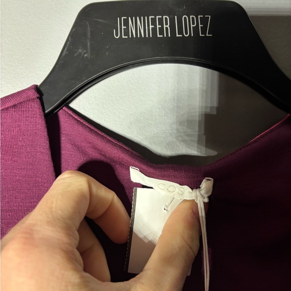 COS Paneled Jersey Maxi Dress Womens Size Large - Picture 5 of 5